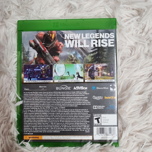 XBoxOne game called Destiny & Destiny 2/ Pre-owned EXCELLENT CONDITION - Picture 7 of 8
